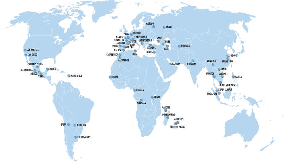 MAP VATEL CAMPUS WORLD